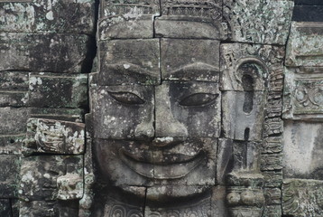 Bayon temple detail - Cambodia