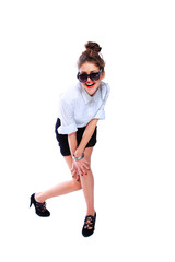 young beautiful woman