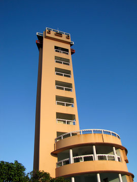 Lighthouse at Marina Beach