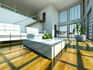3d Rendering Loft 2