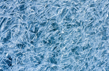 Ice texture