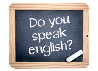 Obraz premium Do you speak english?