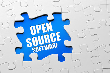 Fototapeta premium Open Source Software