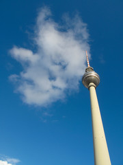 Obraz premium Fernsehturm - Berlin - Alexanderplatz