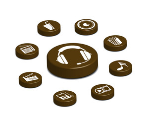 coffee web button