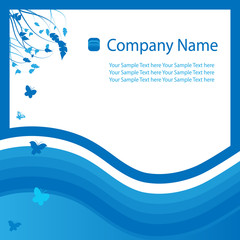 Mavi Relaks Çerçeve © VECTORZOOM