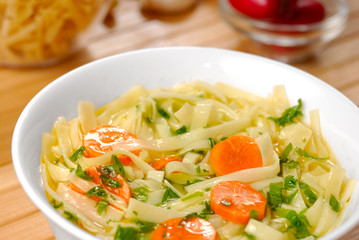 Noodle soup