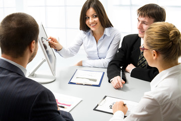 Fototapeta premium Business people