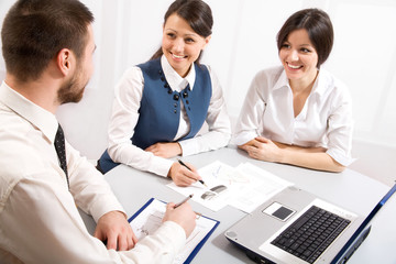 Obraz premium Businesspeople