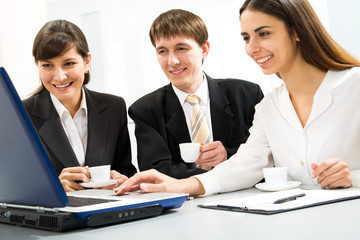 Fototapeta premium Business team