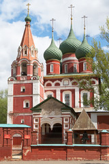 Fototapeta na wymiar Rosja, Jarosław. Kościół Michała Archanioła