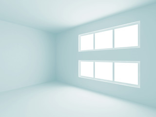 Empty White Room