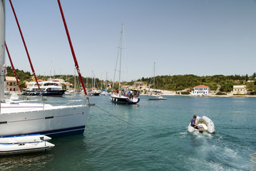 Obraz premium Fiskardos on Island of Kephalonia Greece