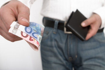 Geld in der Hand