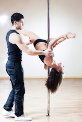 Pole dance trainer