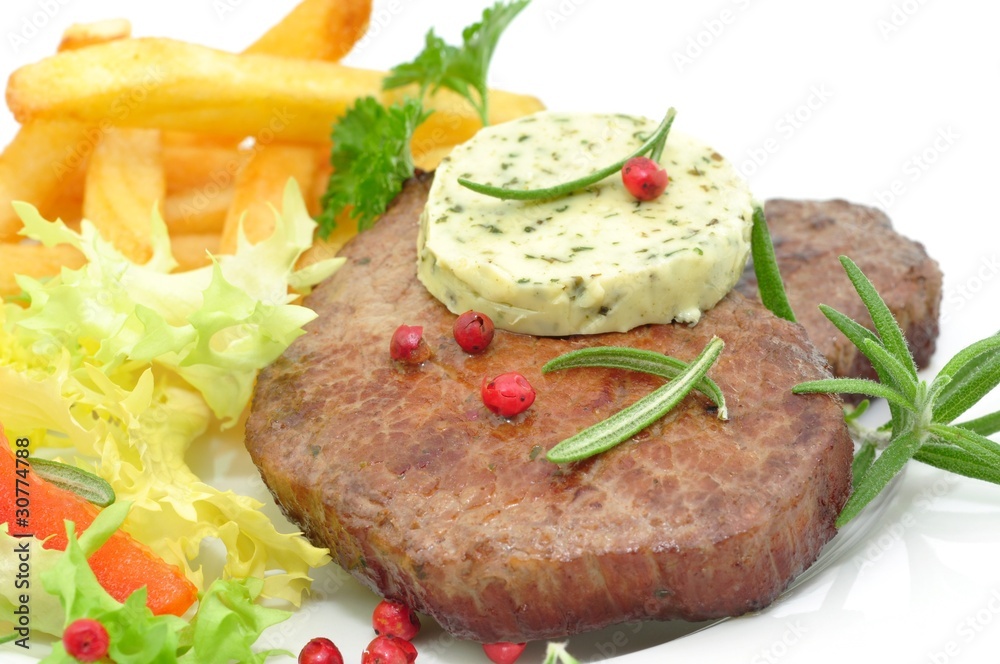 Canvas Prints Lecker!, Steak