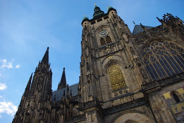 Fototapeta na wymiar Veitsdom in Prag