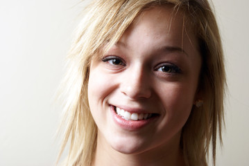Naklejka premium Young Woman
