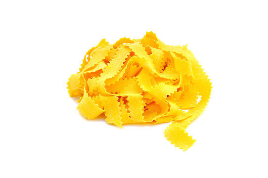 Tagliatelle ricce, pasta fresca fatta a mano