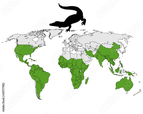 "Krokodile Verbreitung" Stockfotos und lizenzfreie Vektoren auf Fotolia