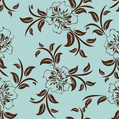 floral seamless pattern