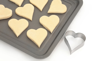 Pastry Heart Cookies and Cutter