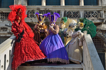 Naklejka premium Carnival of Venice
