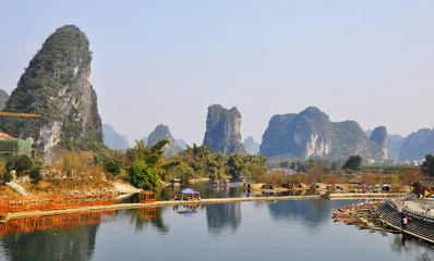 Fototapeta premium 漓江 阳朔