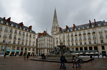 Une place dans Nantes