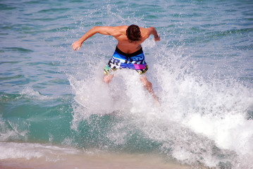Skimboarding