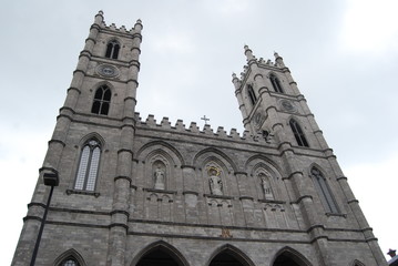 Notre Dame Cathedral in Montreal