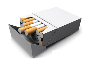 3d Packet of cigarettes