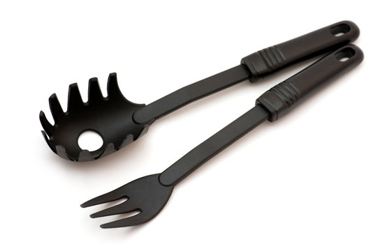 kitchen utensil on white