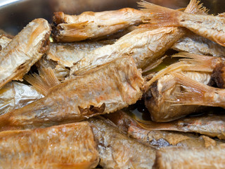 Delicious fried fish