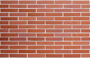 Muro aparejado de ladrillo