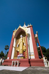 Buddha statue in Bago,Myanmar
