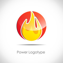 Logo Fire and Power # Vector
