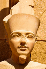 Egyptian statue at Luxor
