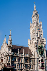 New city hall in Munich, Germany