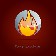 Logo Fire and Power # Vector