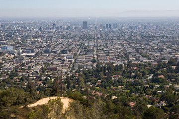 Fototapeta na wymiar Skyline von Los Angeles