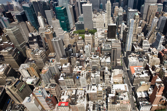 Hochhäuser in Manhattan, New York City