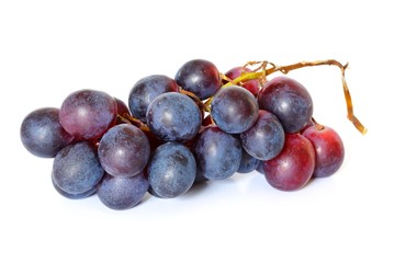 rote Trauben, freigestellt