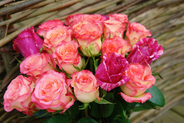 Luxury roses bouquet