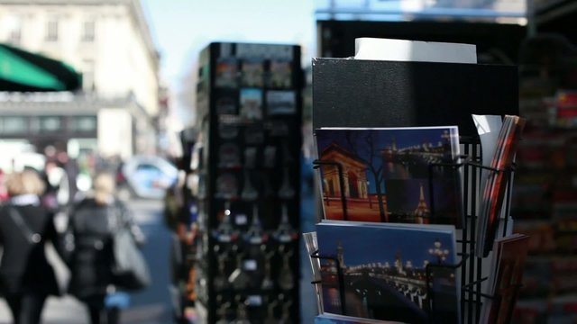 paris postcards
