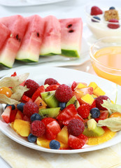 Fresh fruit salad