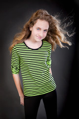 Portrait of a beautiful girl