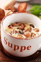 Mushroom soup