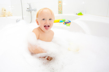 girl in a bathtub