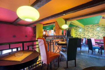 Cafe interior